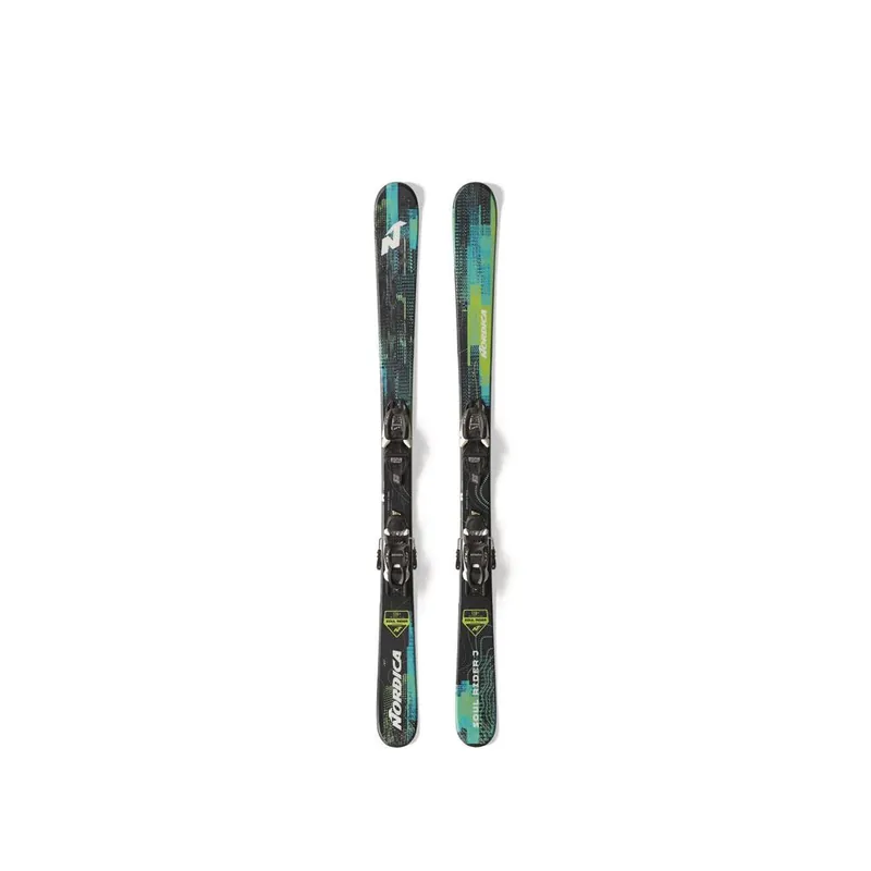 Populär NORDICA SOUL RIDER JR Blå + JR 7.0 FDT WB