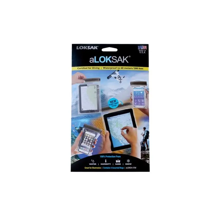 aLoksak Smartphone L-XL/Surfplatta/Pass Vattentä Rea
