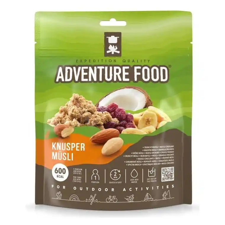 Extra rabatt Adventure Food Müsli Crunchy