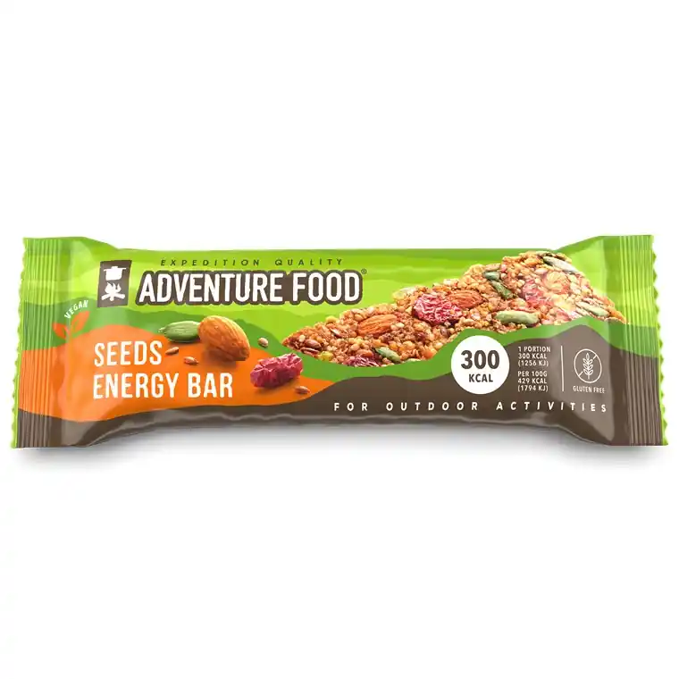Köp nu Adventure Food Energy Bar Seeds