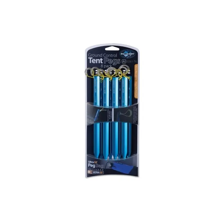 Rabatter Sea to Summit Ground Control Tent Pegs. 8-pack