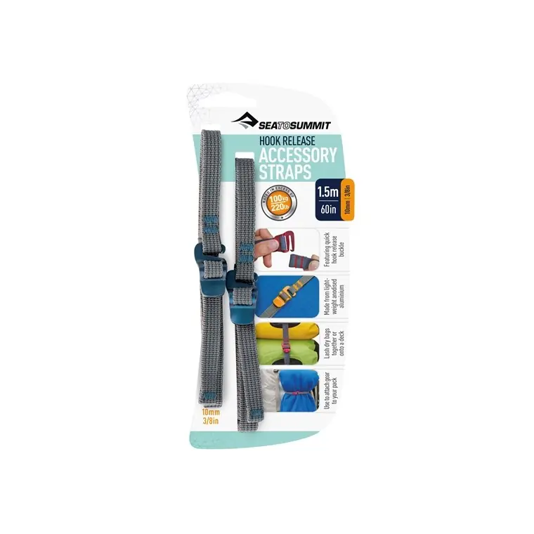 Sea to Summit Accessory Strap with hook 10 mm. 1.5 m Rabatter