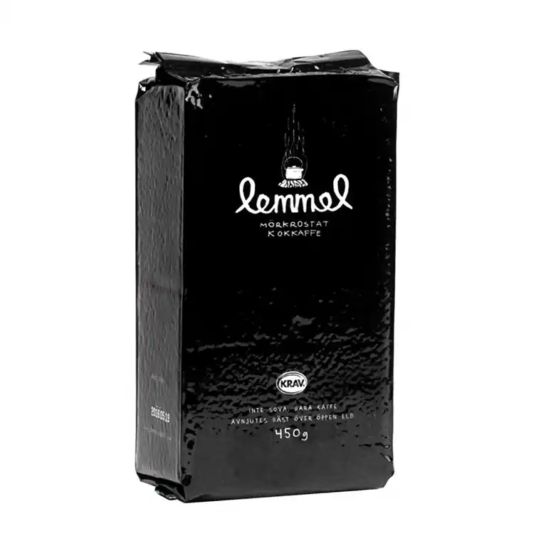 Billig Lemmel Kaffe mörkrostad kok eko/KRAV 450 g