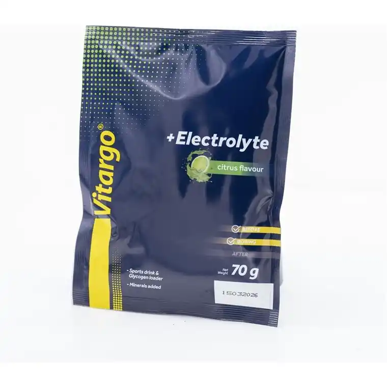 Snabb frakt Vitargo Electrolyte Citrus- Påse 70G