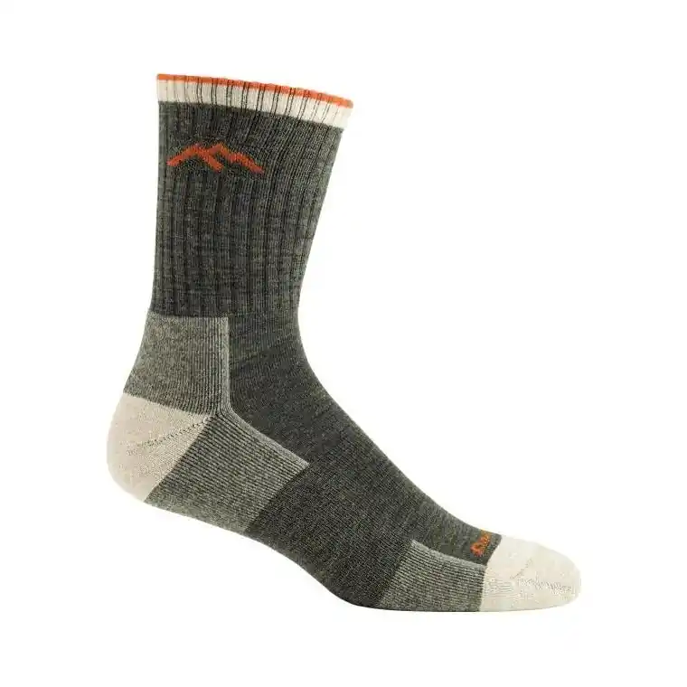 Darn Tough Hiker Micro Crew Sock Cushion Olive Handla nu
