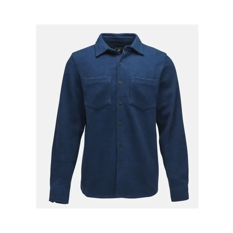 Black Diamond M Project Heavy Flannel Indigo Billigare