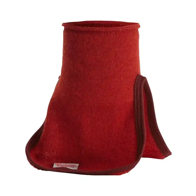 Begränsad tid Woolpower Kids Mock Turtleneck 200 Autumn Red