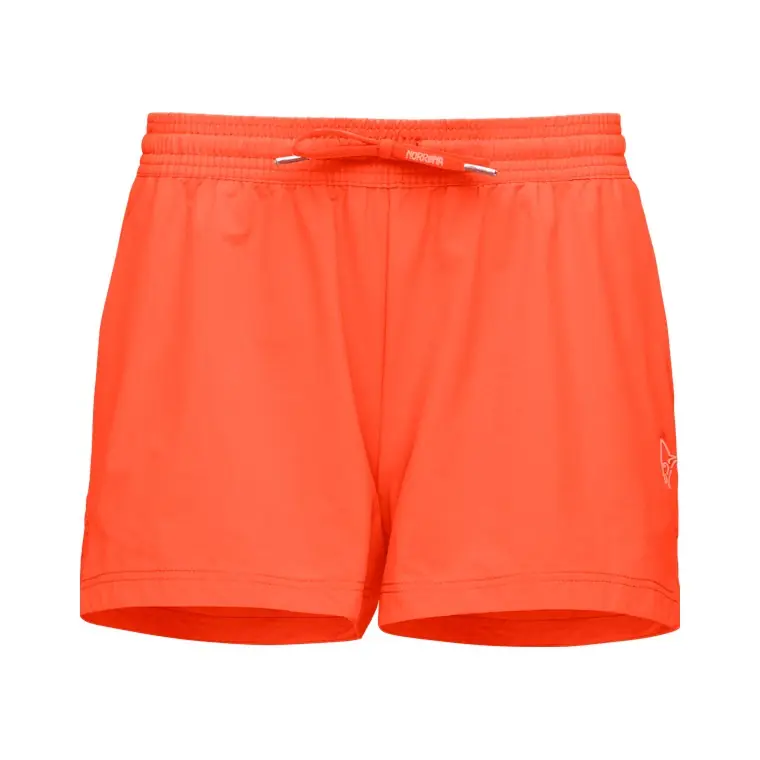 Bästa pris Norrøna Loose Shorts W's Orange Alert