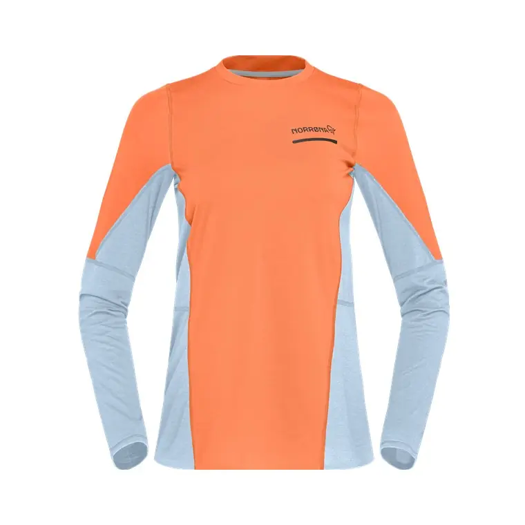 Beställ nu Norrøna Senja Equaliser Lightweight Long Sleeve Flamingo