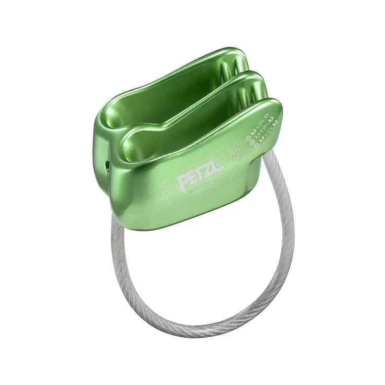 Petzl Belay Device Verso Green Fri frakt