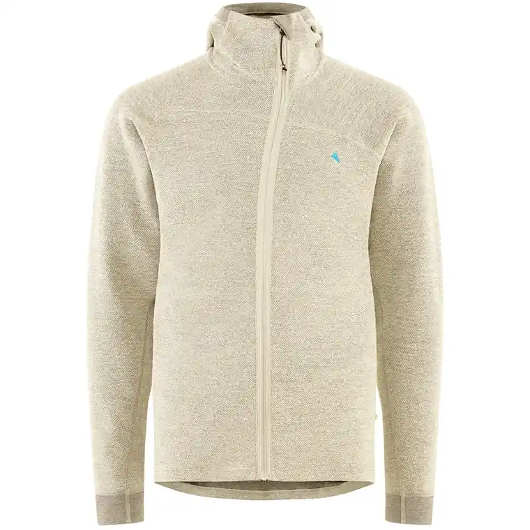 Billigare Klättermusen Hödur Hooded Zip Jacket Men Clay