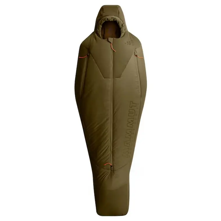 Endast idag Mammut Protect Fiber Bag Sleeping Bag -18C Olive