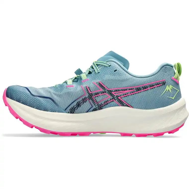 Billigare Asics Fujispeed 2 Shoes Women Gris Blue/Black