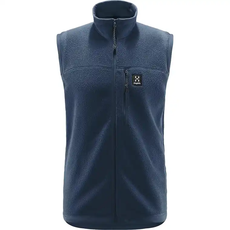 Snabb frakt Haglöfs Malung Pile Vest Men Tarn Blue