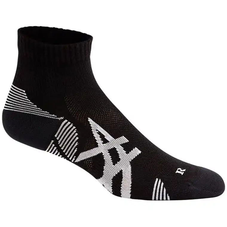 Asics FujiTrail Run Quarter Sock Performance Black/Performance Red Premium