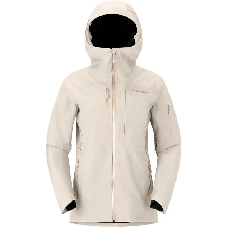 Köp online Norrøna lofoten Gore-Tex Insulated Jacket W'S Oatmeal
