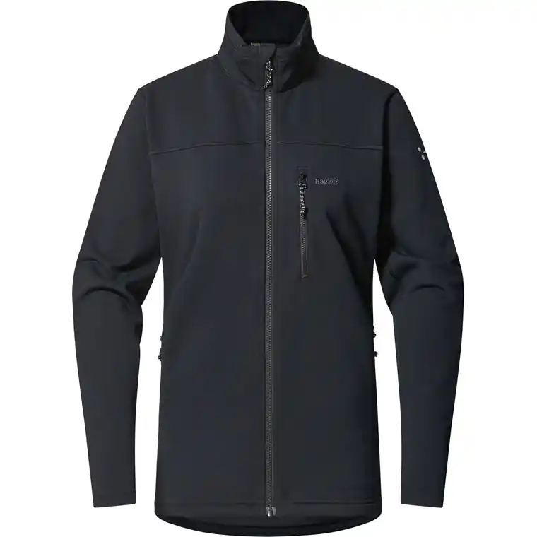 Begränsad tid Haglöfs Rosson Mid Jacket Women True Black