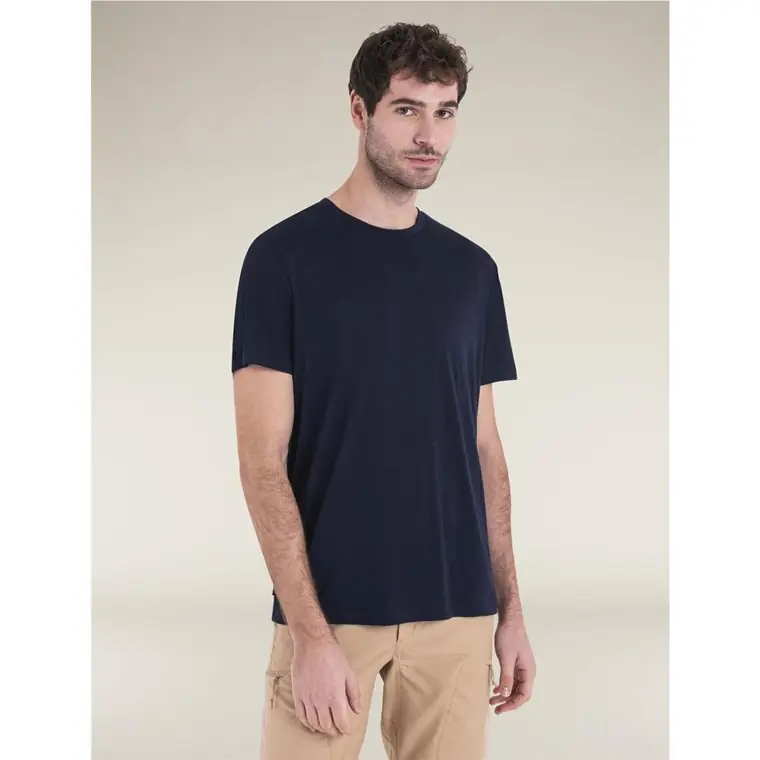 Lågt pris Icebreaker Men Merino 150 Tech Lite SS Tee Midnight Navy