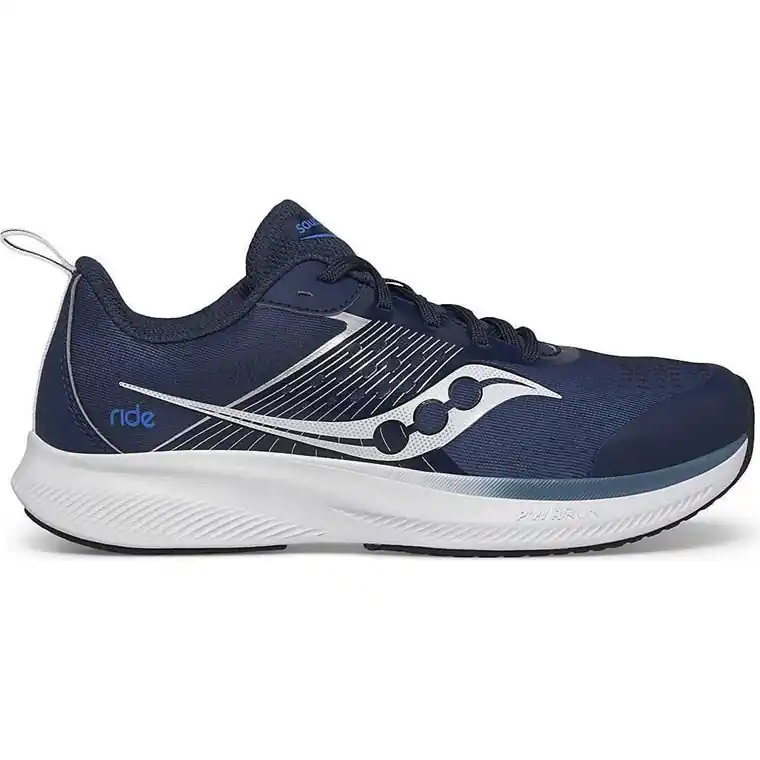Sänkt pris Saucony Ride Kdz Navy/Silver