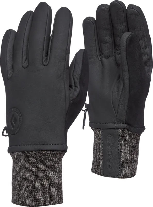 Endast denna vecka Black Diamond Unisex Dirt Bag Gloves Black/Black