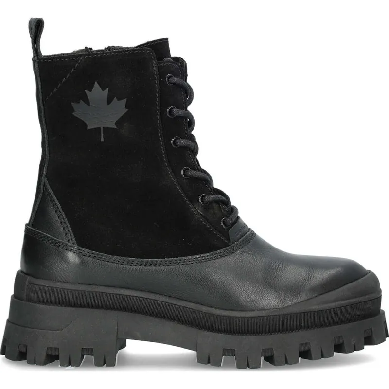 Canada Snow Women's Mount Nessa Lace Up Black Sista chansen