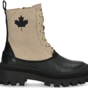 Billig Canada Snow Women's Mount Nessa Lace Up Taupe