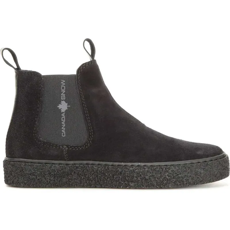 Canada Snow Women's Mount Verm Suede Boots Black Kundfavorit