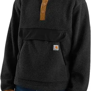 Populär Carhartt Men's Relaxed Fit Fleece Pullover Black