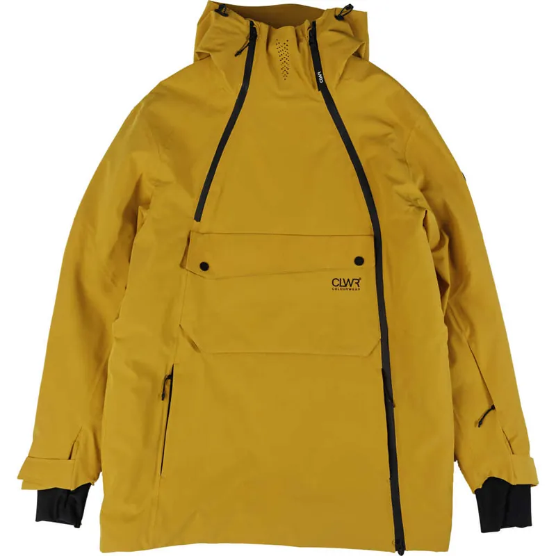 ColourWear Men Foil Anorak Yellow Reapris
