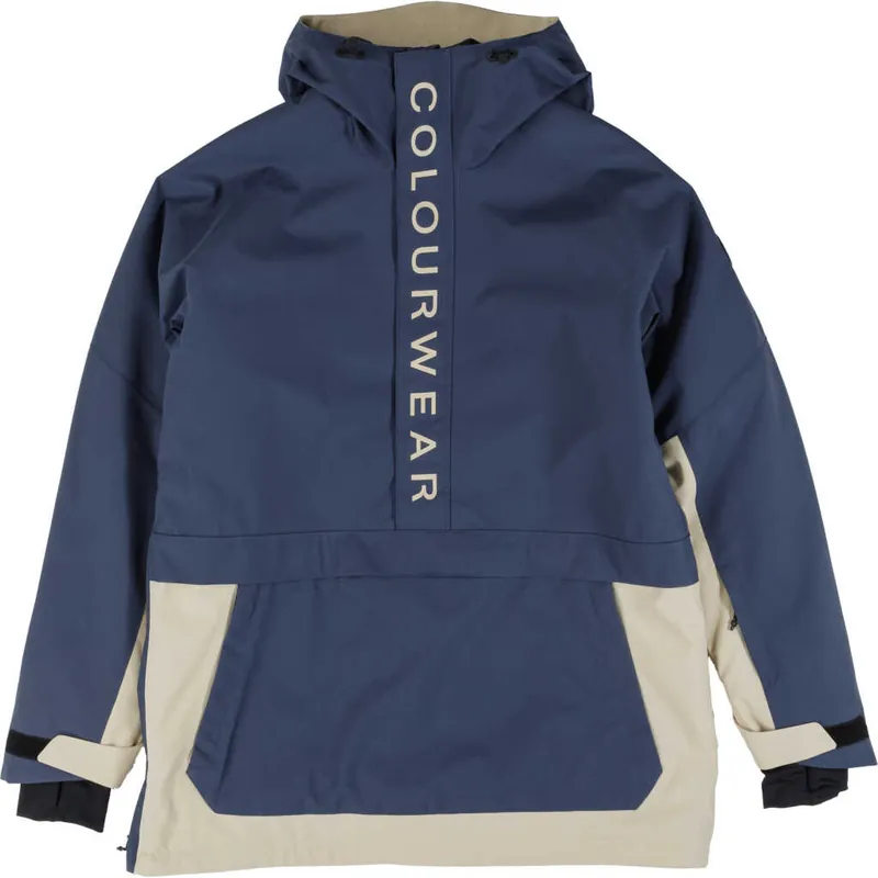 ColourWear Men Signature Anorak Navy Nedsatt pris