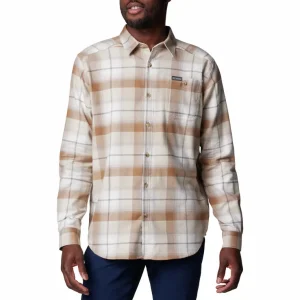 Columbia Men's Cornell Woods Flannel Long Sleeve Shirt Dark Stone Classic Multi Tartan Bästa pris