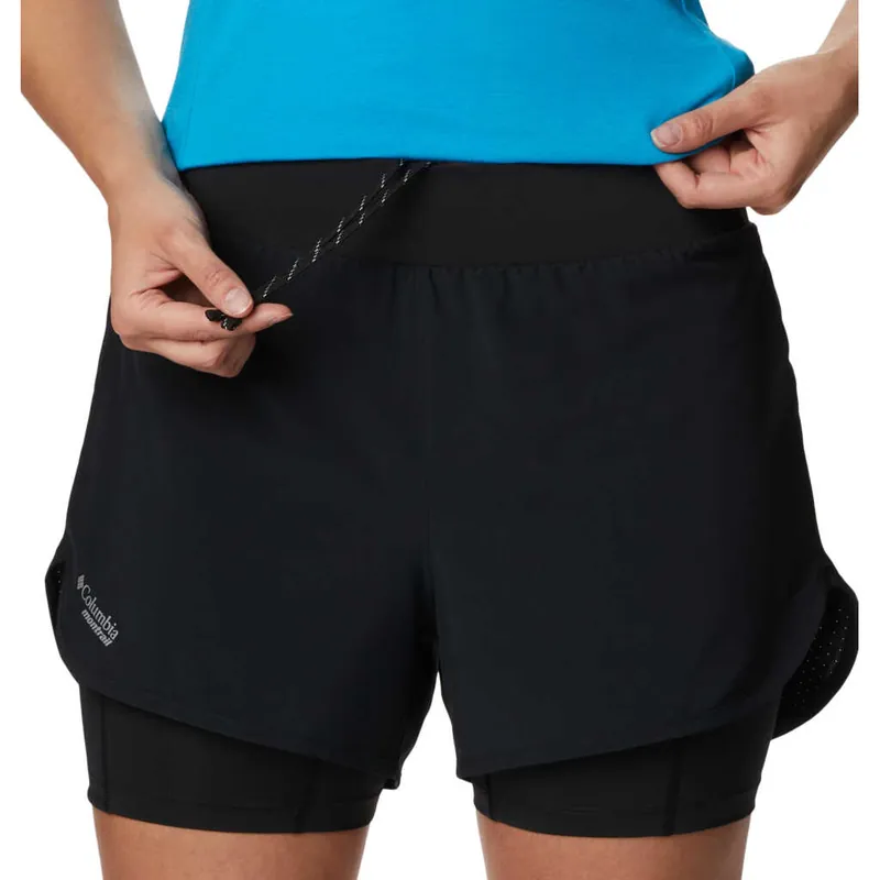 Columbia Women's Endless Trail 2n1 Short Black Fynd