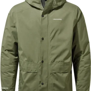 Craghoppers Men's Talo Thermic Gore-Tex Parka Green Rabatt