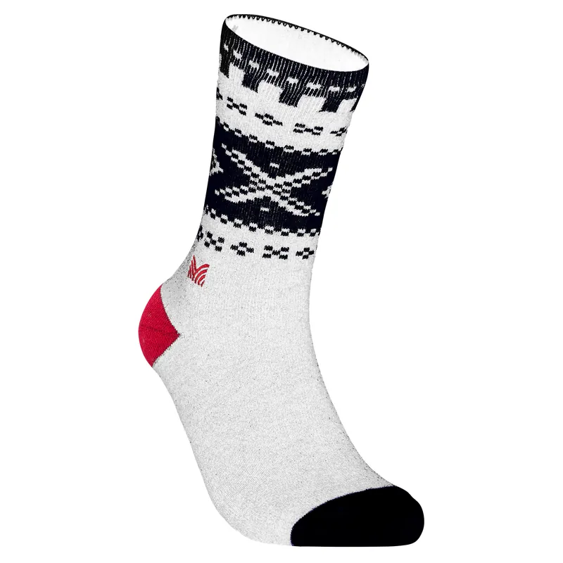 Sista chansen Dale of Norway Cortina Socks Offwhite Navy Raspberry