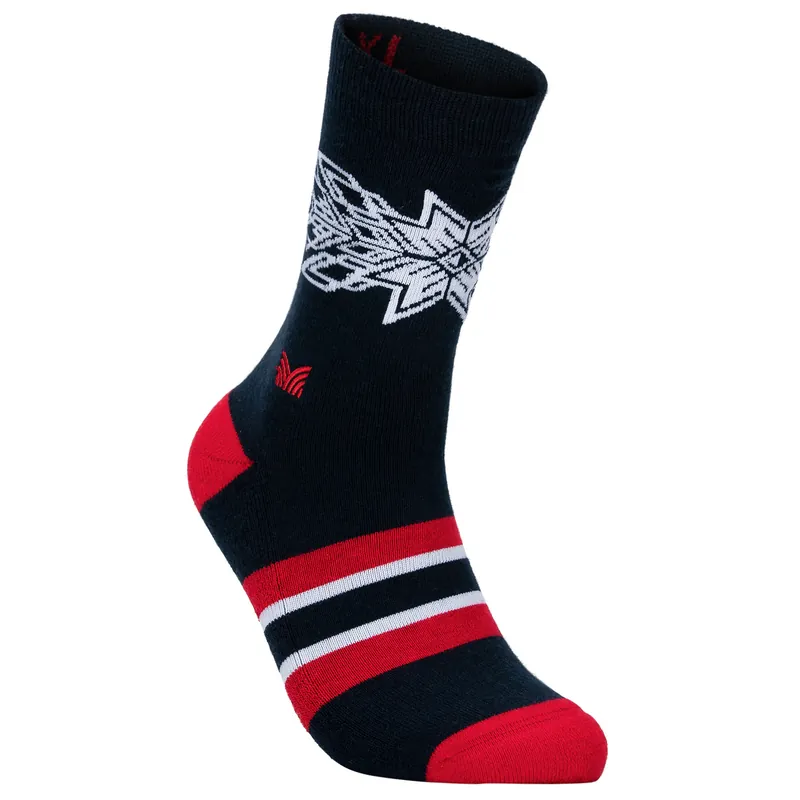 Populärt val Dale of Norway OL Spirit Socks Navy Raspeberry Offwhite