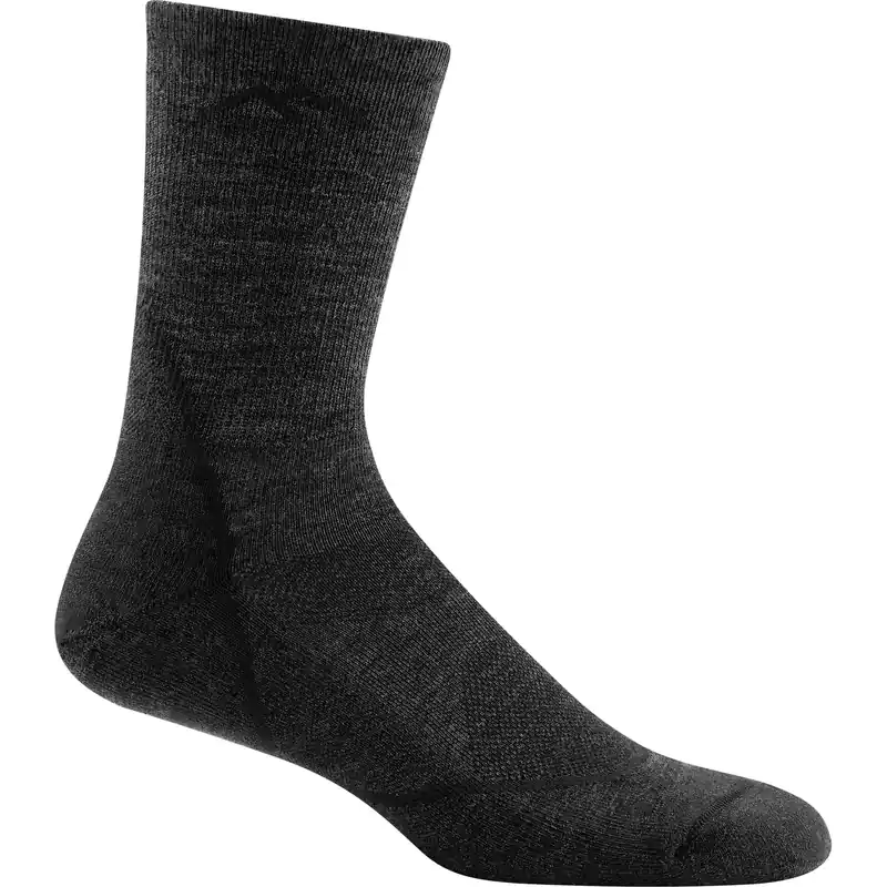 Darn Tough Men's Light Hiker Micro Crew Light Cushion Black Begränsat antal