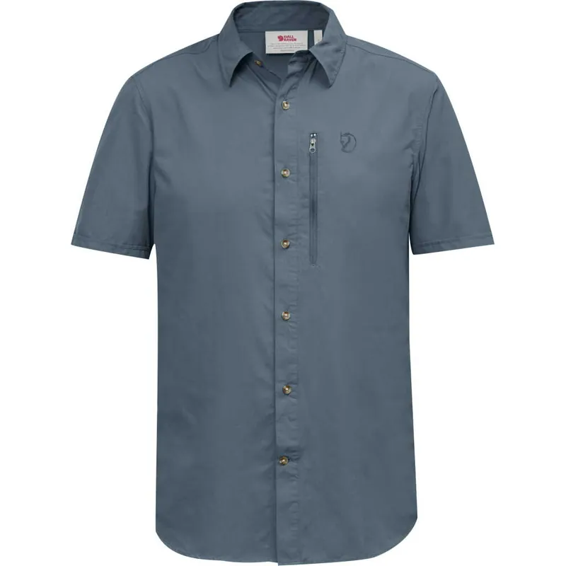 Fjällräven Men's Abisko Hike Shirt Shortsleeve Dusk Populärt val