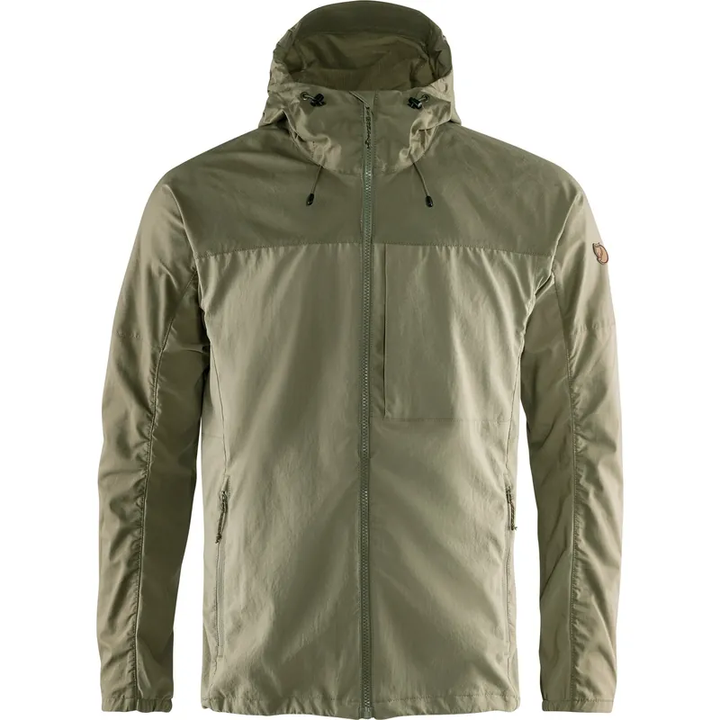 Fjällräven Men's Abisko Midsummer Jacket Savanna-light Olive Premium
