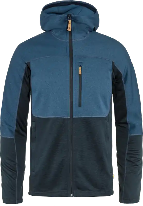 Fjällräven Men's Abisko Trail Fleece Indigo Blue-Dark Navy Begränsad tid