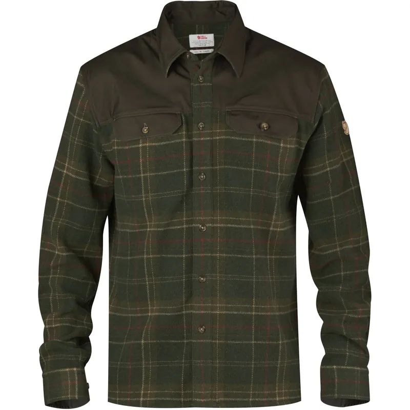 Fjällräven Men's Granit Shirt Green Fynd