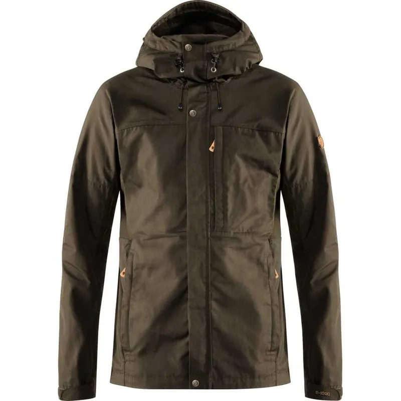 Fjällräven Men's Kaipak Jacket Dark Olive Fynd