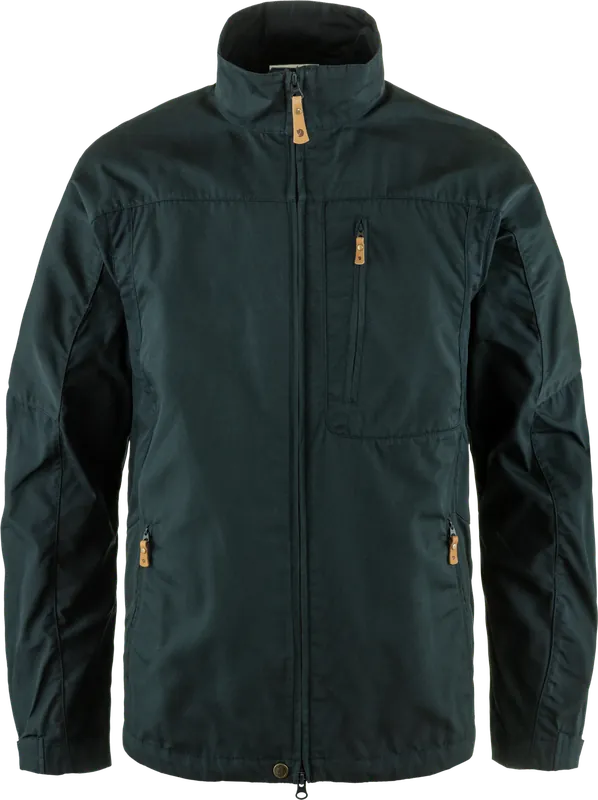 Fjällräven Men's Övik Stencollar Jacket Dark Navy Begränsad tid