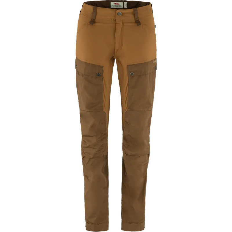 Snabb leverans Fjällräven Women's Keb Trousers Timber Brown-Chestnut