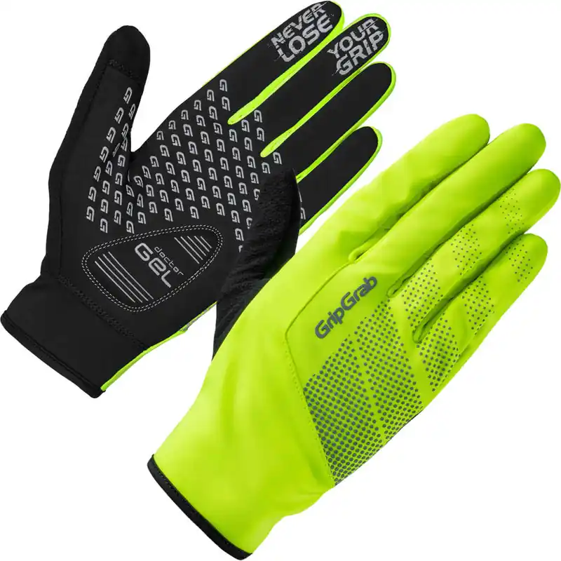Gripgrab Ride Hi-Vis Windproof Midseason Glove Yellow Hi-vis Begränsad tid