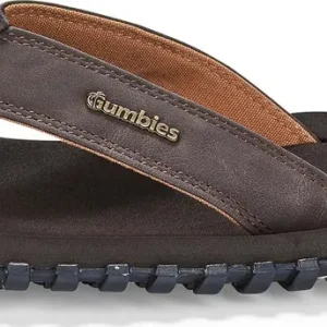Kampanj Gumbies Vegovert Flip-Flops Brown