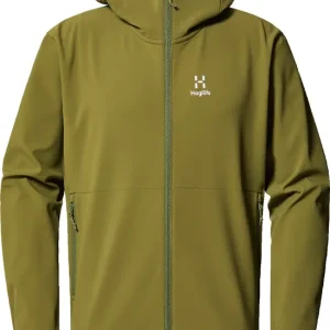 Beställ idag Haglöfs Men's Chilly Softshell Hood Olive Green