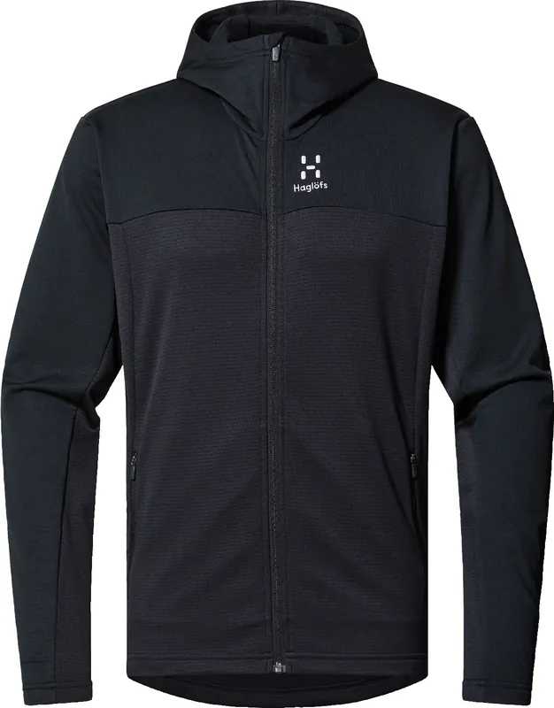 Beställ idag Haglöfs Men's Lark Mid Hood True Black