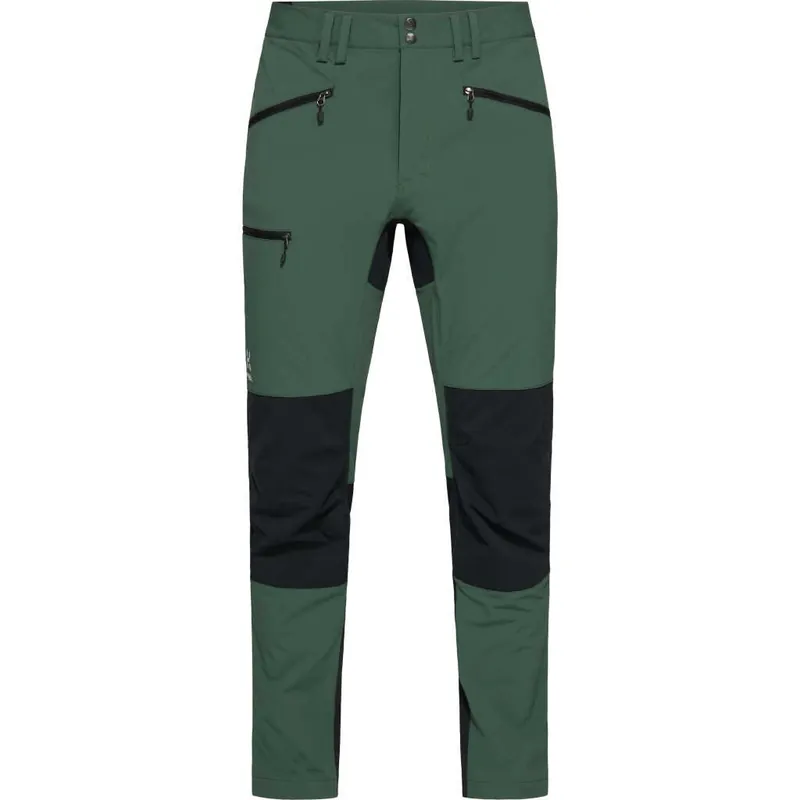 Sänkt pris Haglöfs Men's Mid Slim Pant Fjell Green/True Black