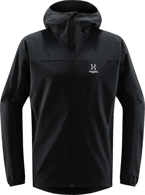 Haglöfs Men's Move Softshell Hood True Black Fynd