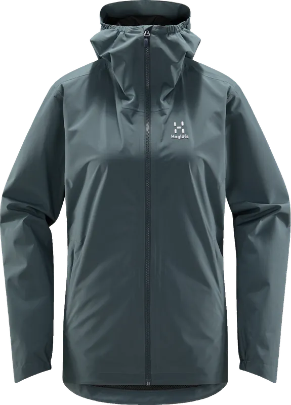 Beställ idag Haglöfs Women's Korp Proof Jacket Steel Blue